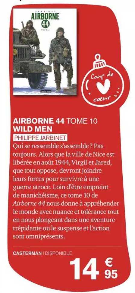 airborne 44 tome 10 wild men philippe jarbinet