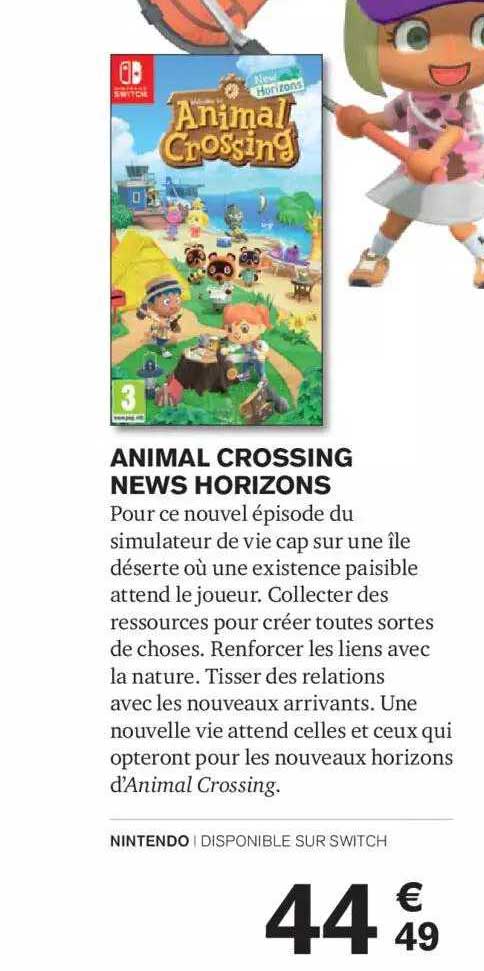 animal crossing news horizons