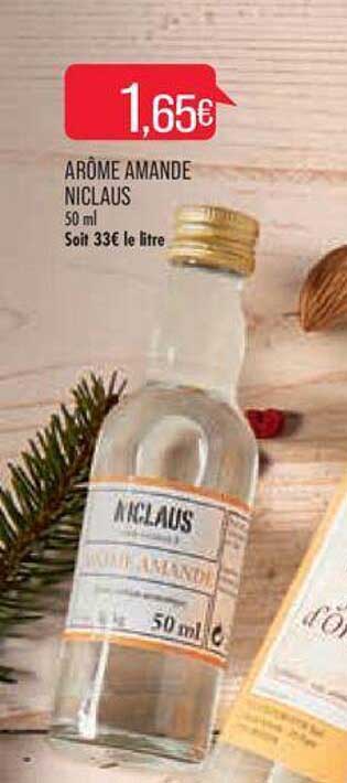 arôme amande niclaus