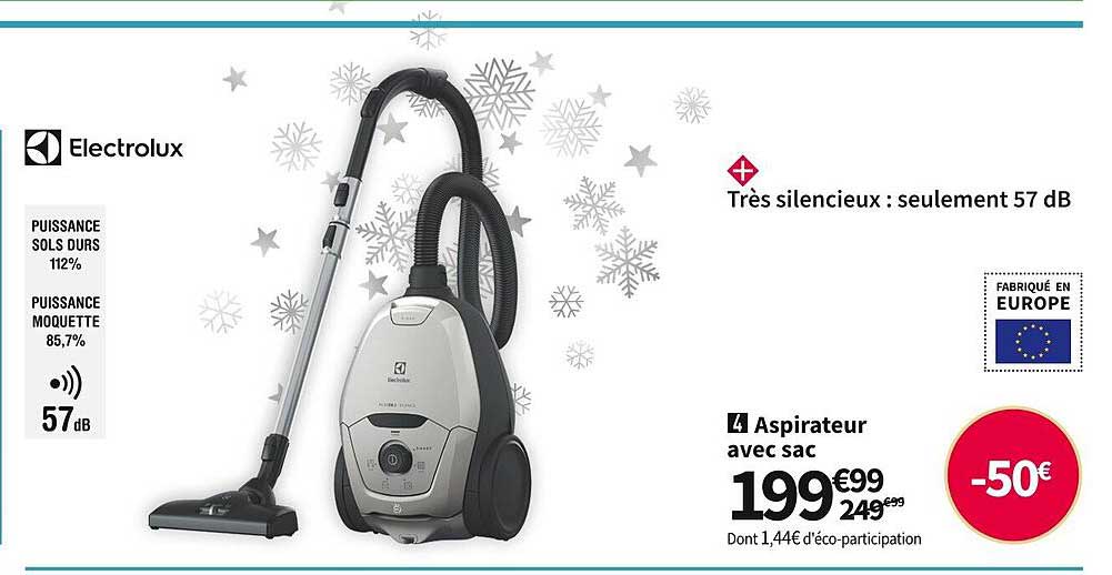 Aspirateur Avec Sac Electrolux