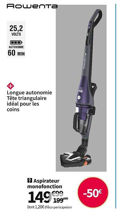Aspirateur Monofonction Rowenta