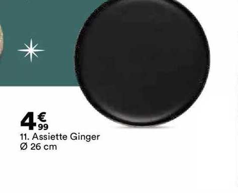 assiete ginger ø 26cm