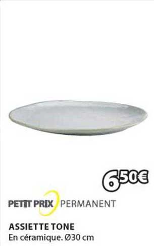 assiette tone