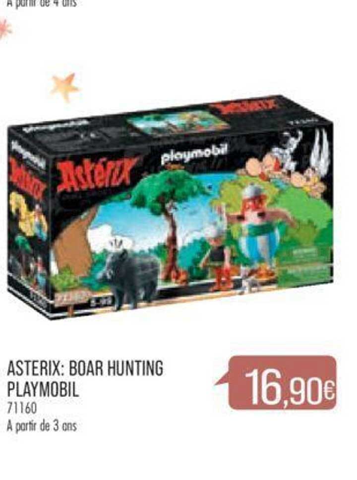 astérix : boar hunting playmobil