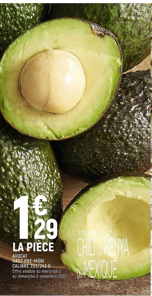 Avocat Hass Pré-mûri