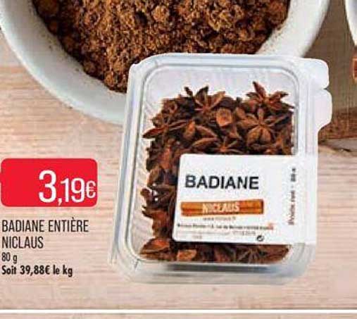 badiane entière niclaus