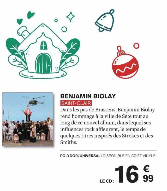 benjamin biolay saint-clair