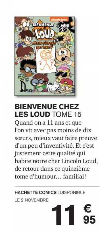 Bienvenue Chez Les Loud Tome 15