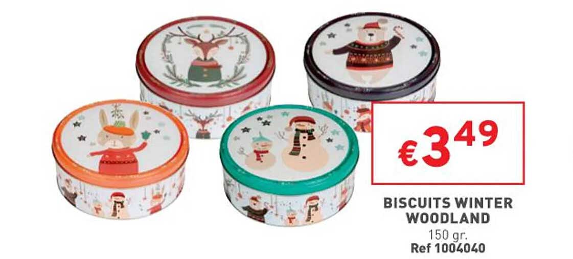 biscuits winter woodland