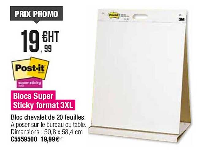 blocs super sticky format 3xl post-it