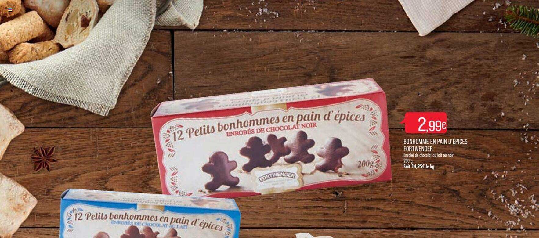 bonhomme en pain d'épices fortwenger