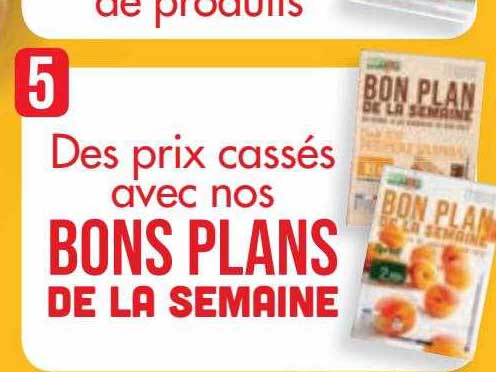 bons plans de la semaine