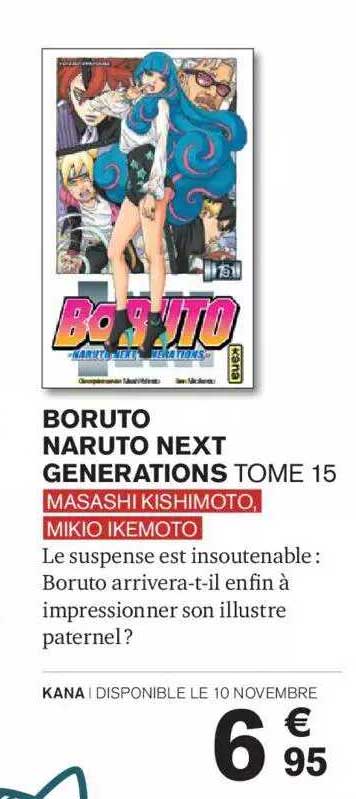 boruto naruto next generations tome 15 masashikishimoto mikio ikemoto