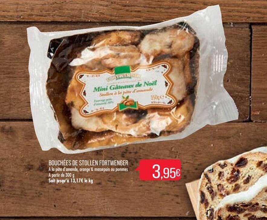 Bouchées De Stollen Fortwenger