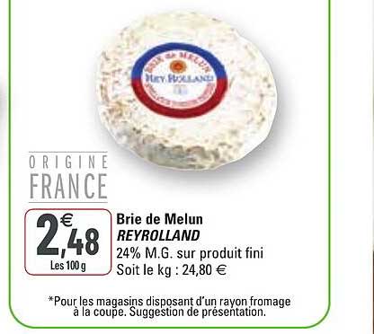 brie de melun reyrolland