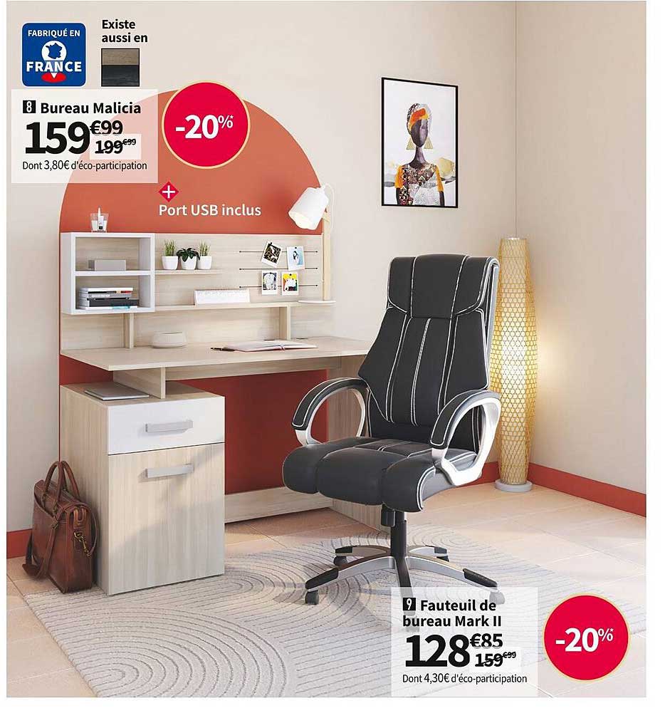 Bureau Malicia Fauteuil De Bureau Mark Ii