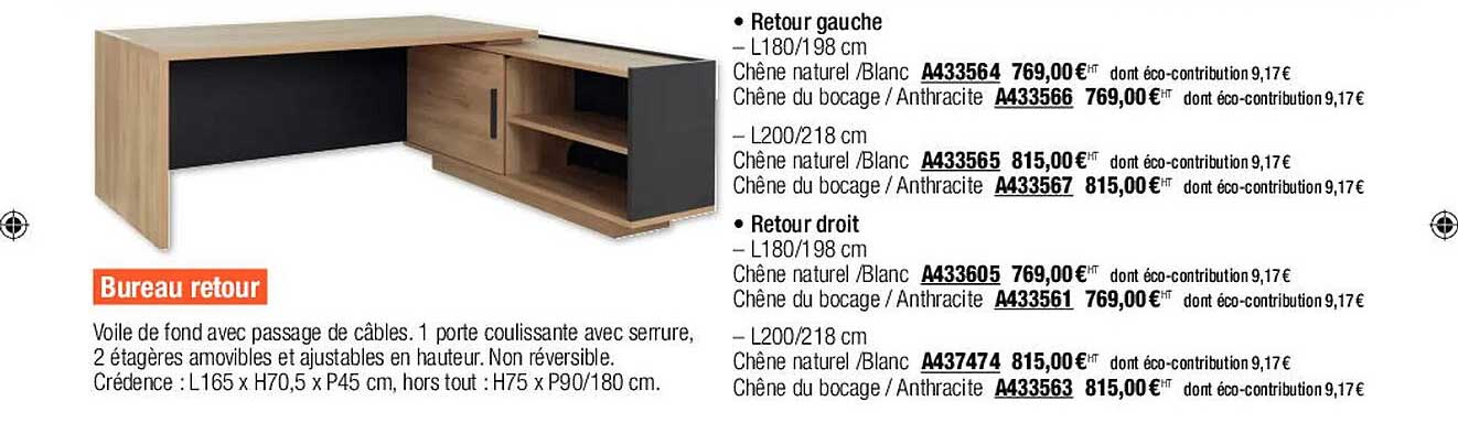 bureau retour