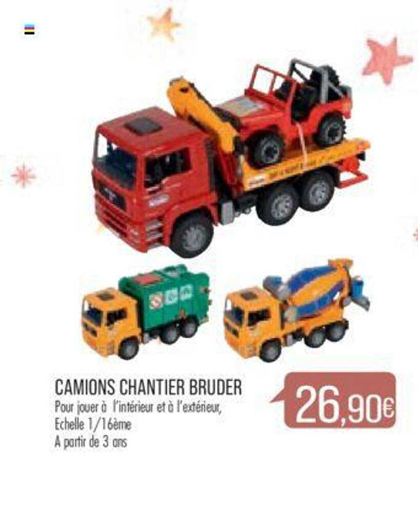 camions chantier bruder