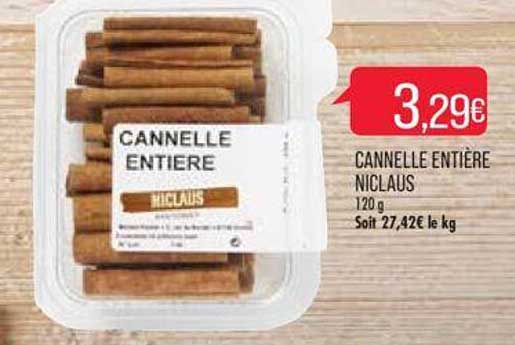 cannelle entière niclaus