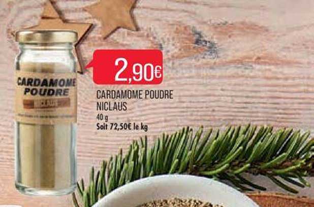 cardamome poudre niclaus