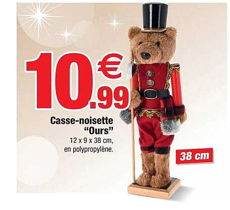 casse-noisette "ours"