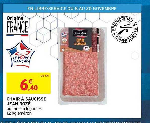 chair à saucisse jean rozé