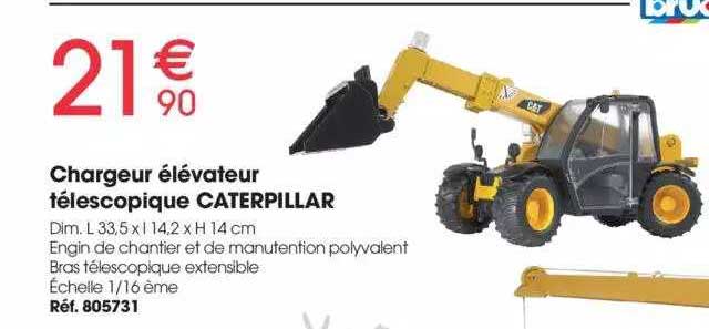 chargeur élévateur télescopique caterpillar