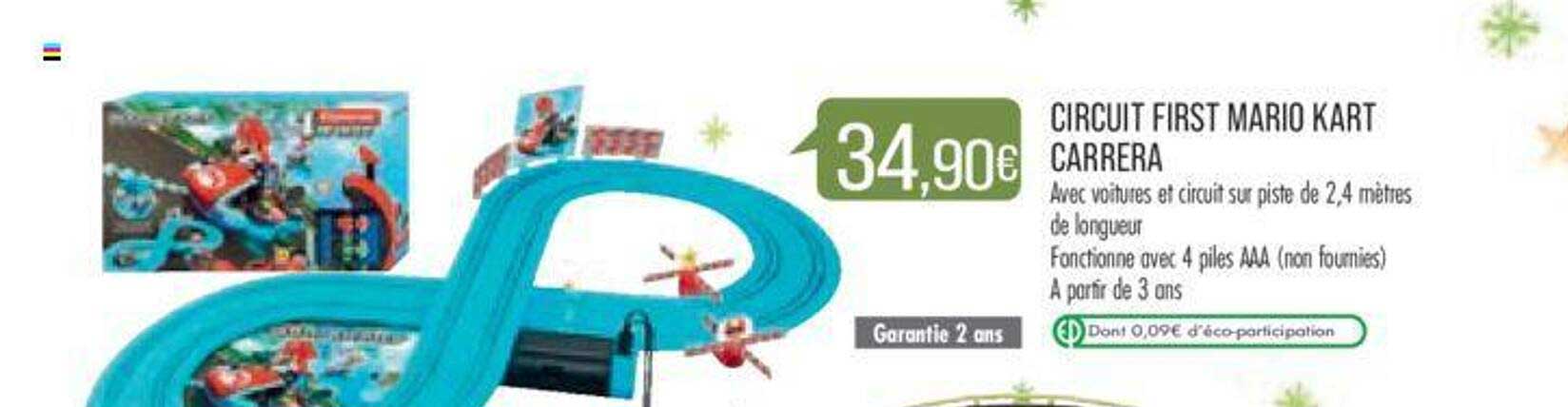 circuit first mario kart carrera