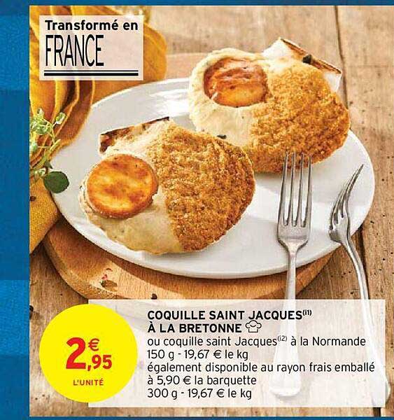 coquille saint jacques à la bretonne
