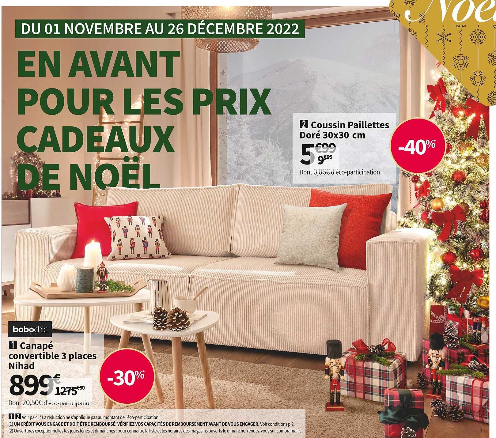 coussin paillettes doré 30x30 cm canapé convertible 3 places nihad