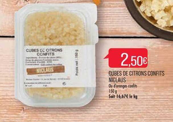cubes de citrons confits niclaus