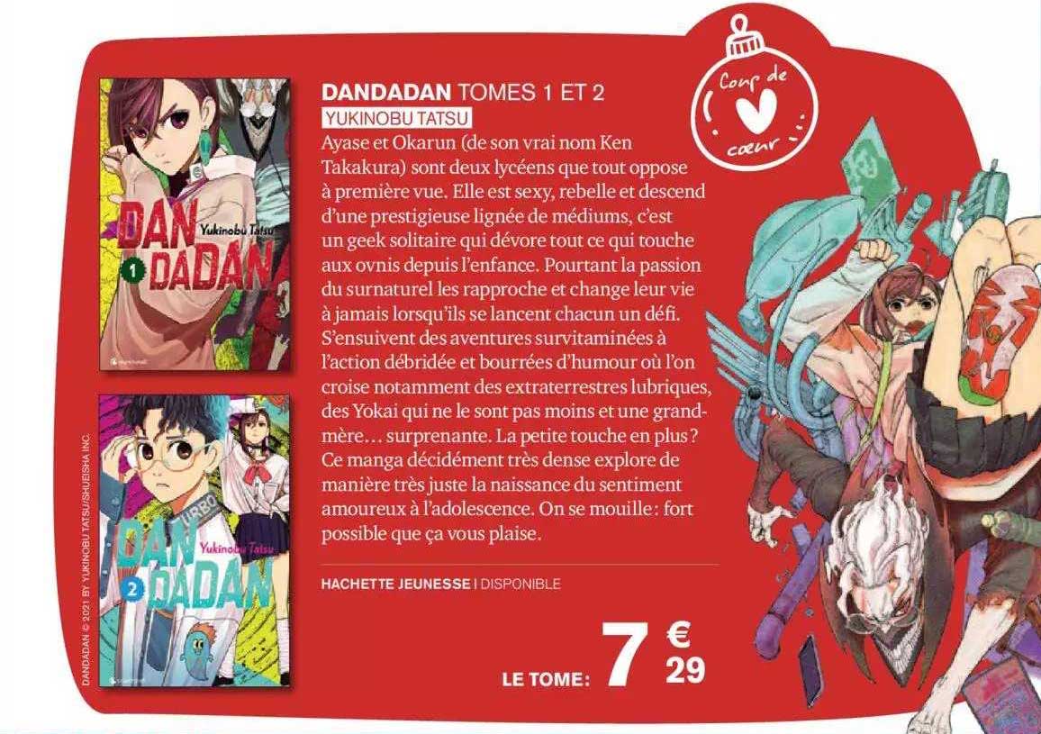 dandadan tomes 1 et 2 yuinobu tatsu