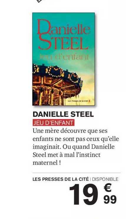 danielle steel jeu d'enfant
