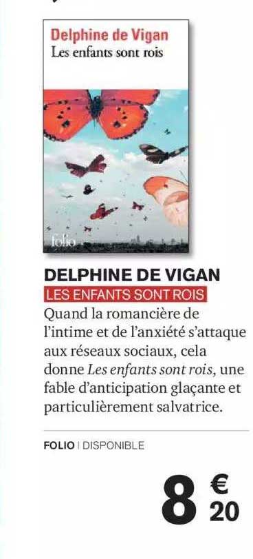 delphine de vigan les enfants sont rois
