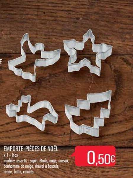 emporte-pièces de noël