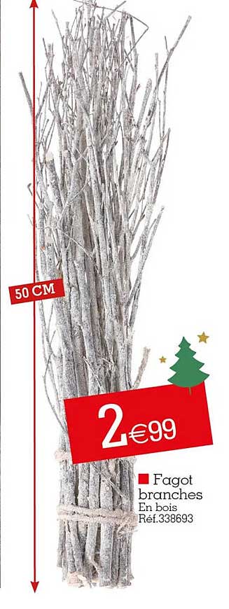 fagot branches en bois