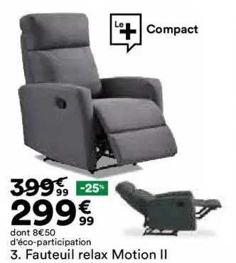 fauteuil relax motion ii