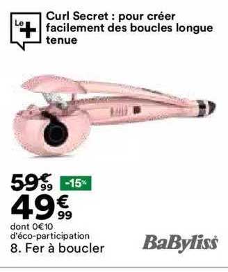 fer à boucler babyliss