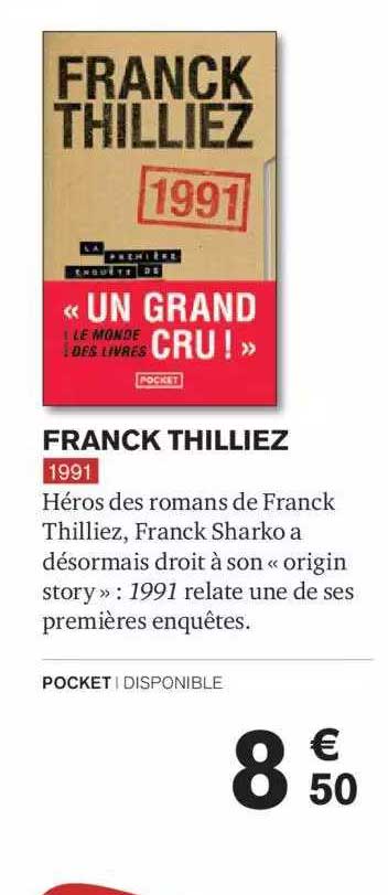 franck thilliez 1991