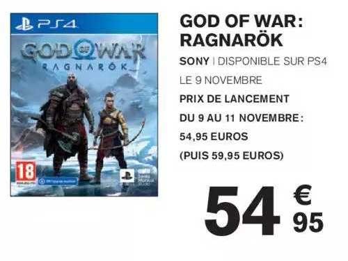 god of war: ragnarök sony