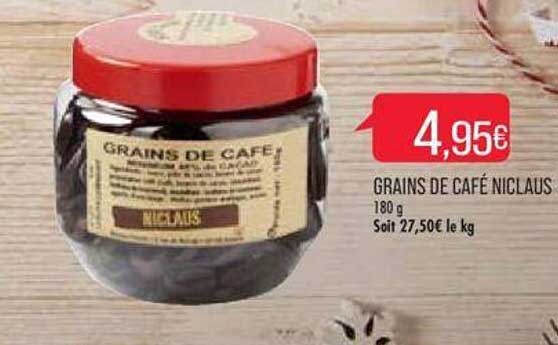 grains de café niclaus