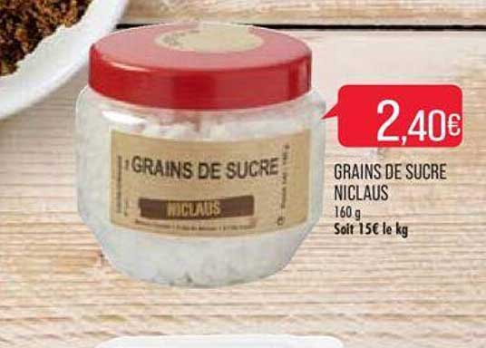 grains de sucre niclaus