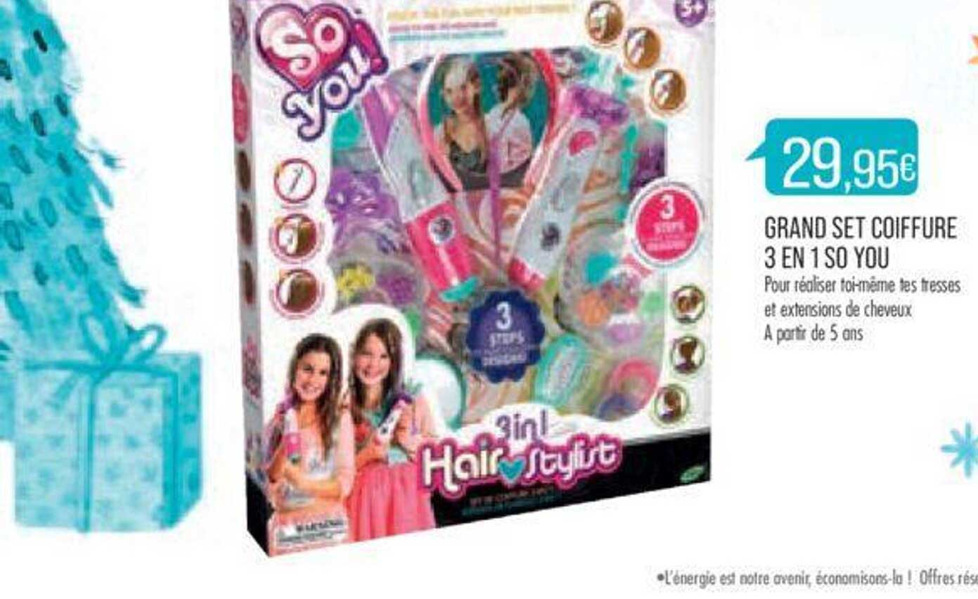 grand set coiffure 3 en 1 so you
