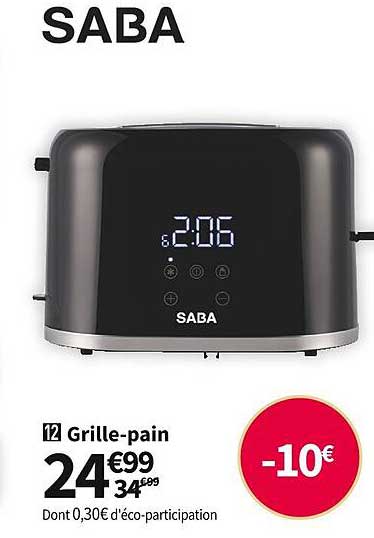 grille-pain saba