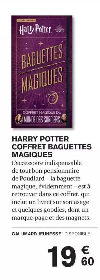 Harry Potter Coffret Baguettes Magiques