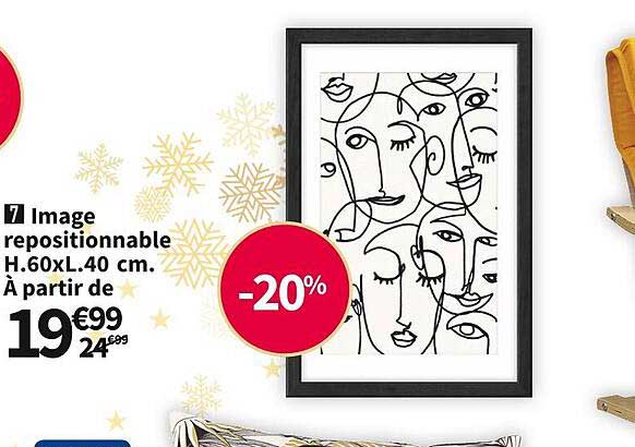 image repositionnable h.60xl.40 cm