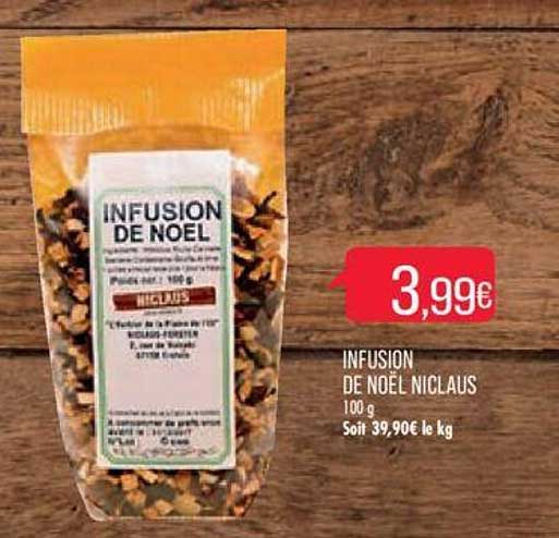 infusion de noël niclaus