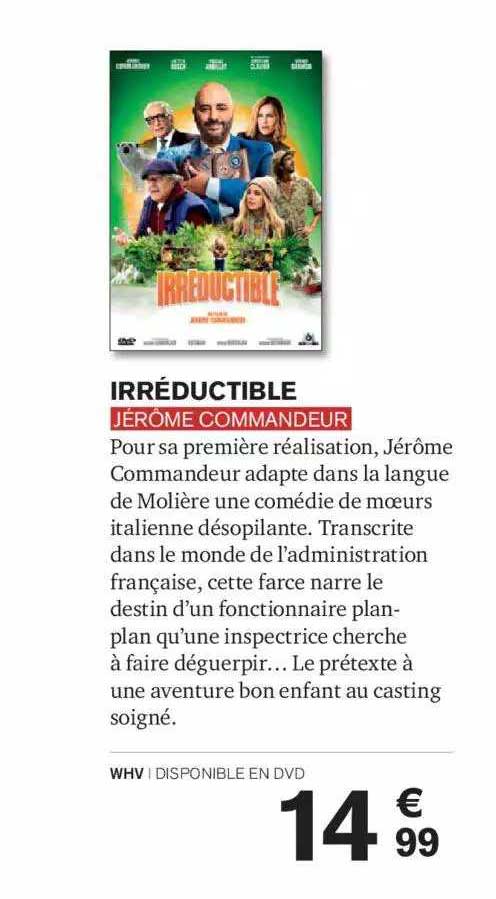 irréductible jérôme commandeur