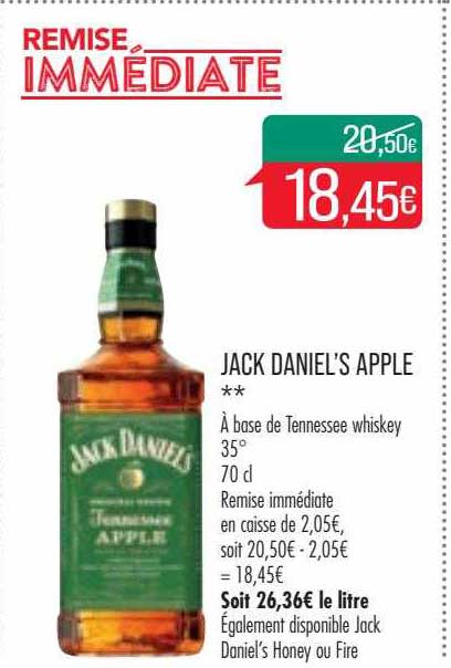 jack daniel's apple