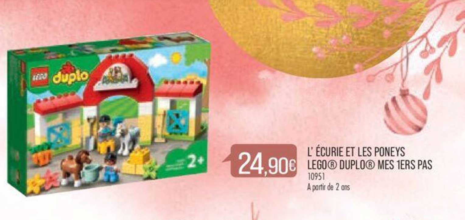 l'écurie et les poneys lego duplo mes 1ers pas
